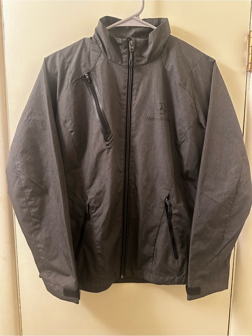 Mercedes Benz Women's Lightweight Gray Shirt Jacket